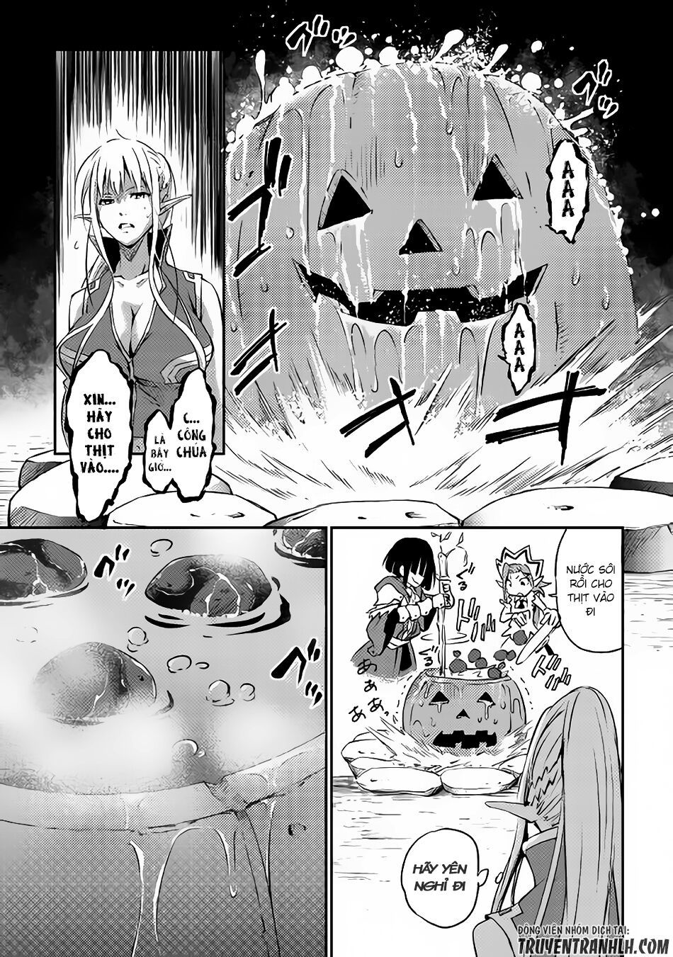 Yuusha No Mago To Maou No Musume Chương 2 Page 34