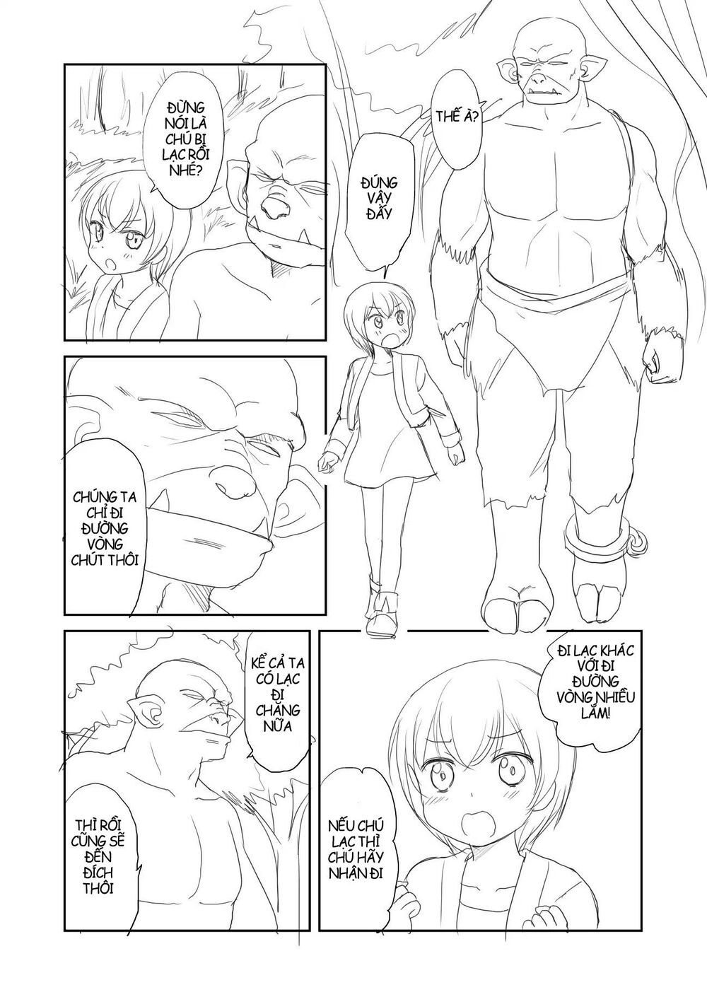 Gã Orc Và Cô Phù Thủy Nhỏ Chương 10.5 Page 6