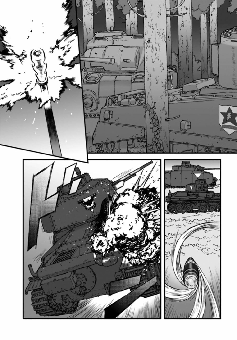 Girls Und Panzer: The Fir Tree And The Iron-Winged Witch Chương 4 Page 7