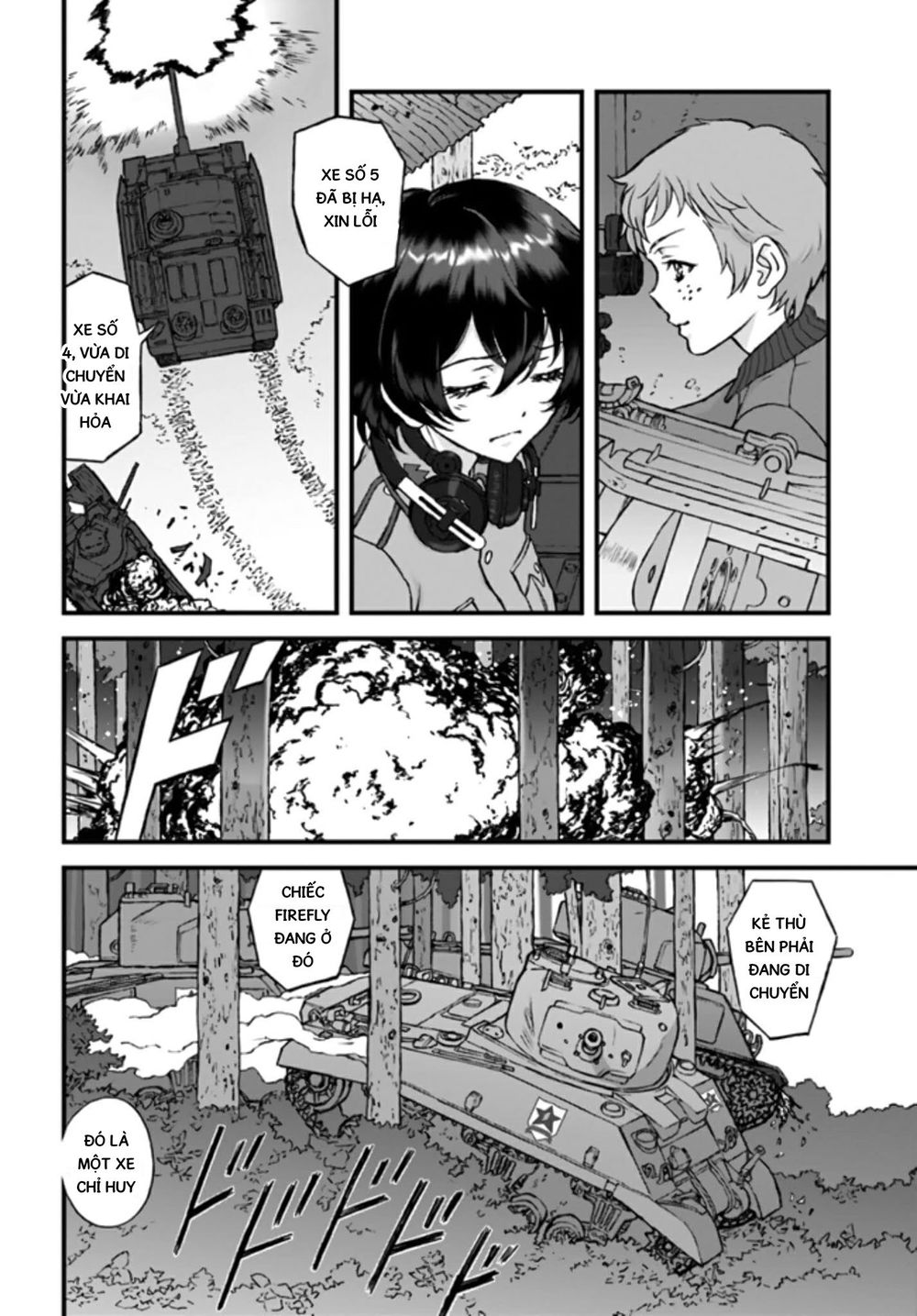 Girls Und Panzer: The Fir Tree And The Iron-Winged Witch Chương 4 Page 8