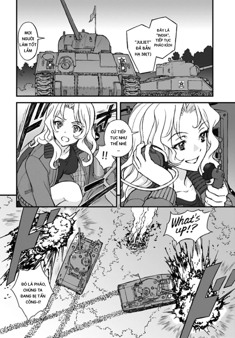 Girls Und Panzer: The Fir Tree And The Iron-Winged Witch Chương 4 Page 10