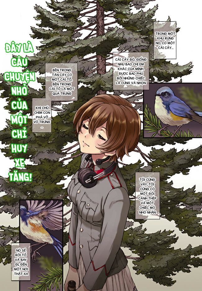 Girls Und Panzer: The Fir Tree And The Iron-Winged Witch Chương 1 Page 1