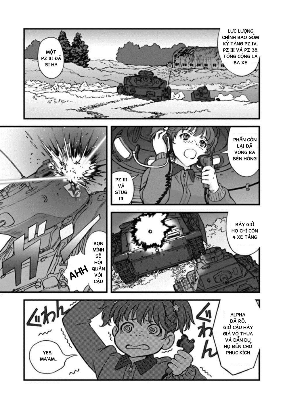 Girls Und Panzer: The Fir Tree And The Iron-Winged Witch Chương 2 Page 15