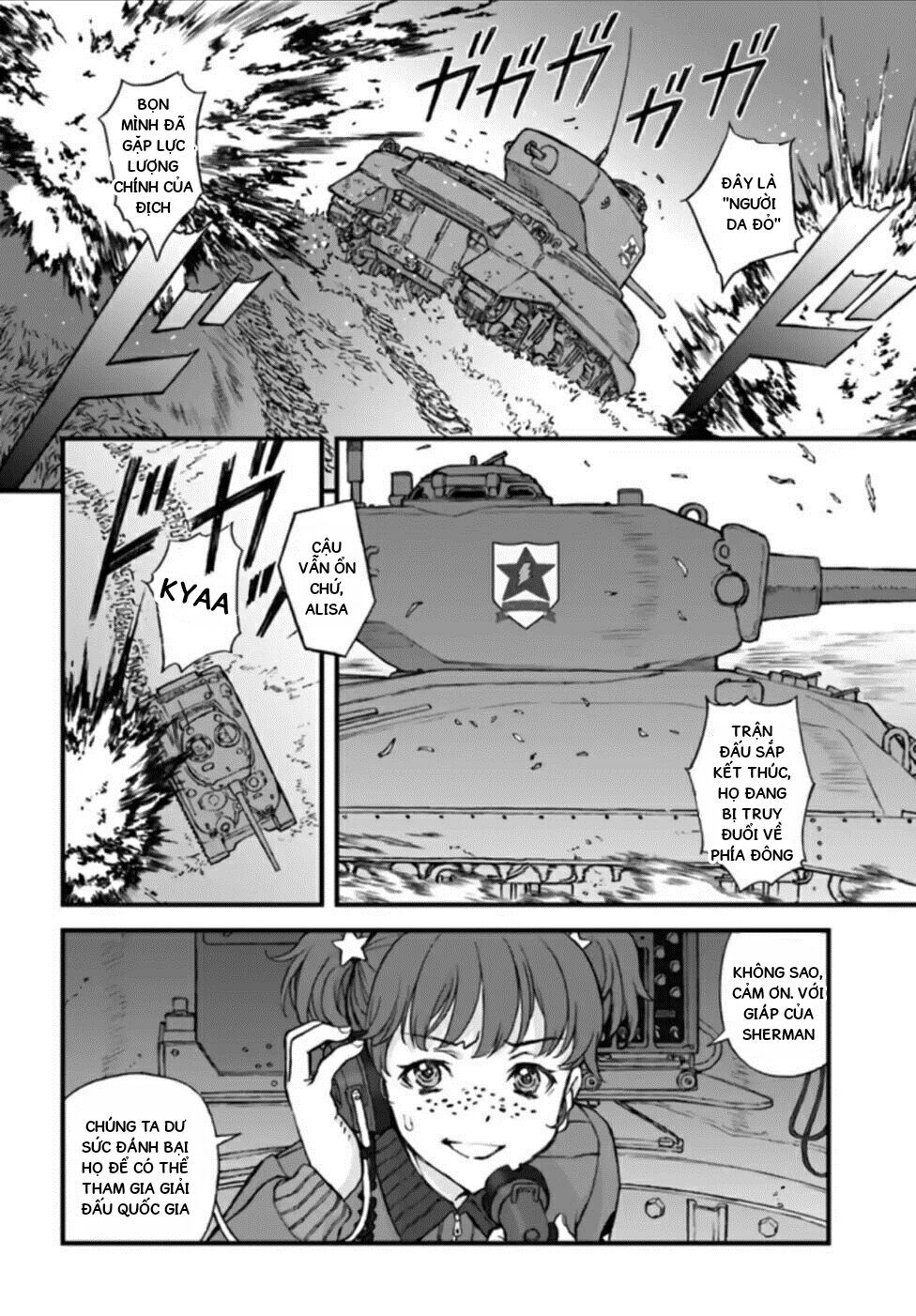 Girls Und Panzer: The Fir Tree And The Iron-Winged Witch Chương 2 Page 14