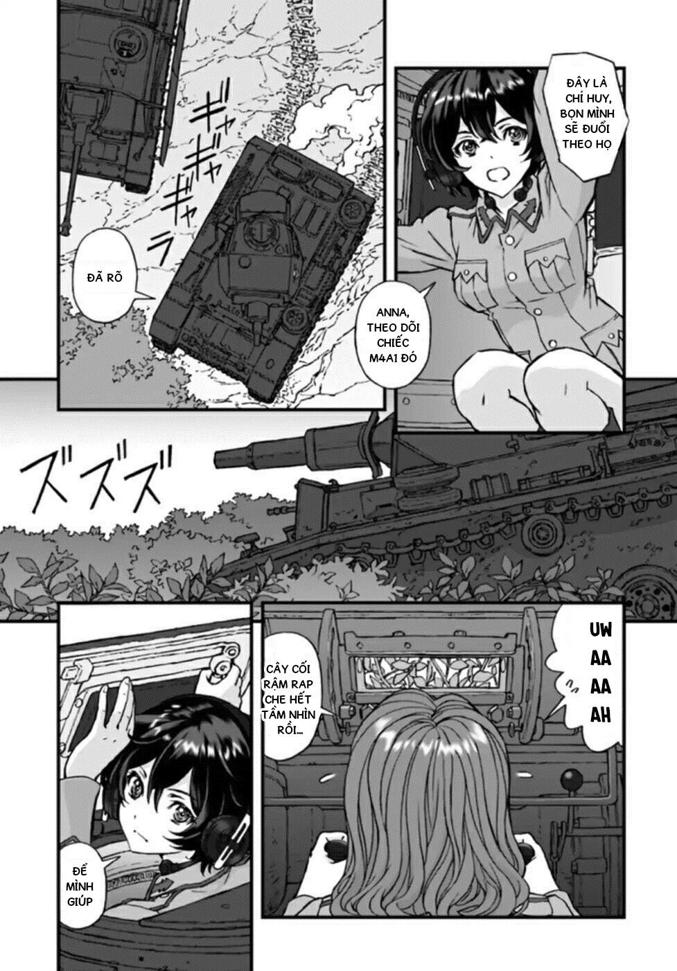 Girls Und Panzer: The Fir Tree And The Iron-Winged Witch Chương 2 Page 7