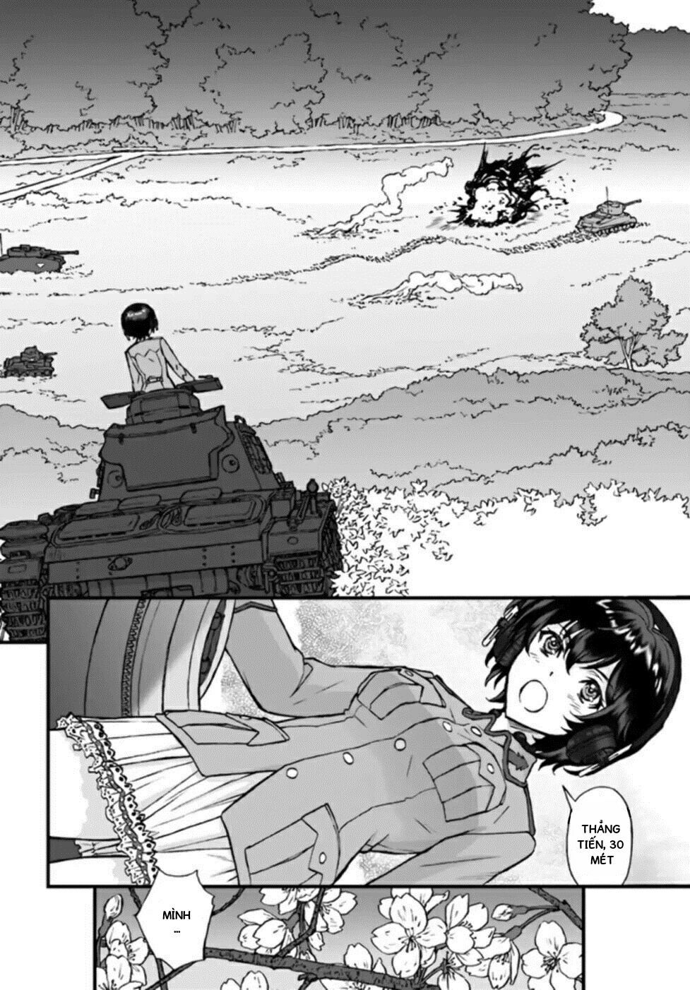 Girls Und Panzer: The Fir Tree And The Iron-Winged Witch Chương 2 Page 8