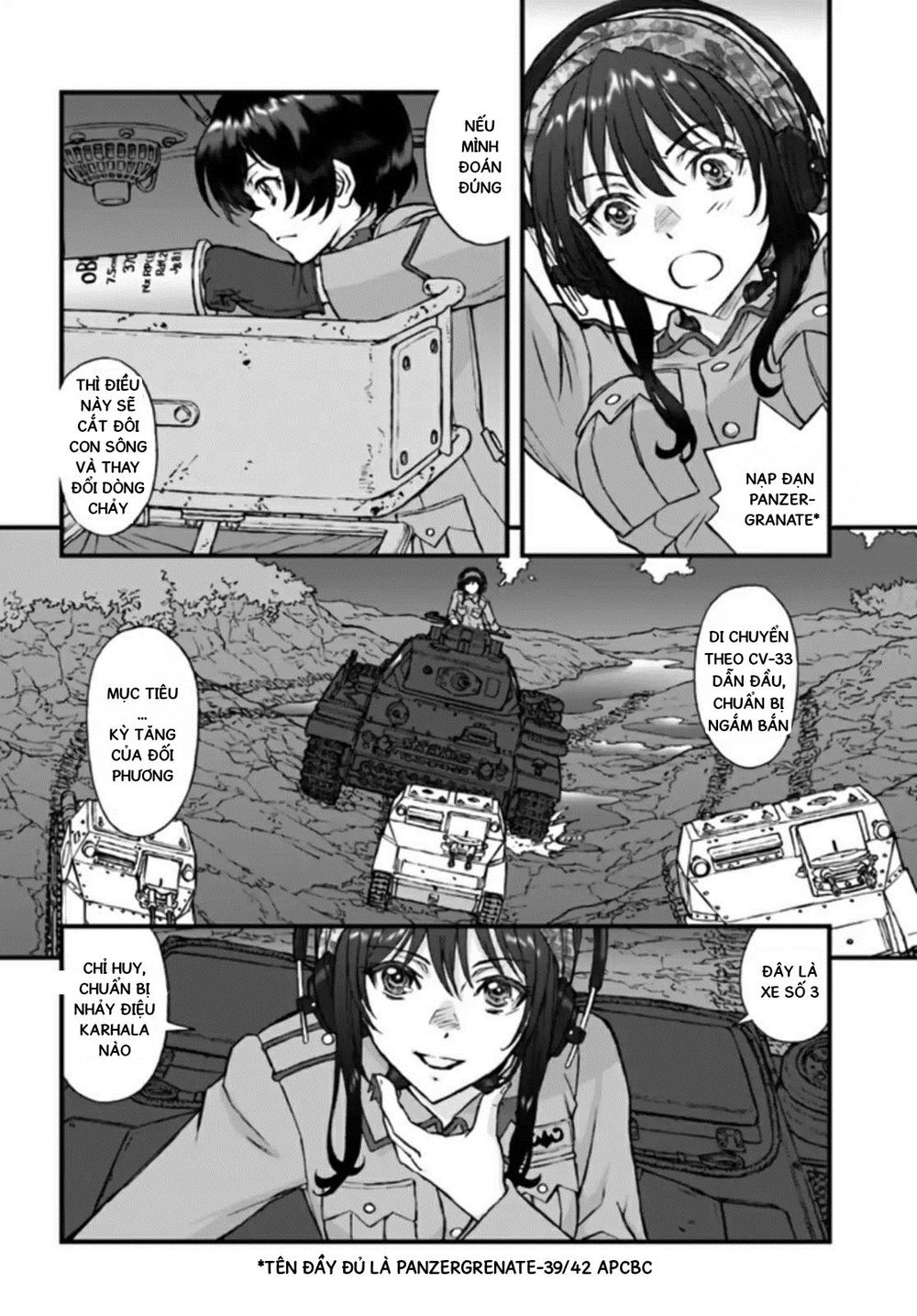 Girls Und Panzer: The Fir Tree And The Iron-Winged Witch Chương 3 Page 4