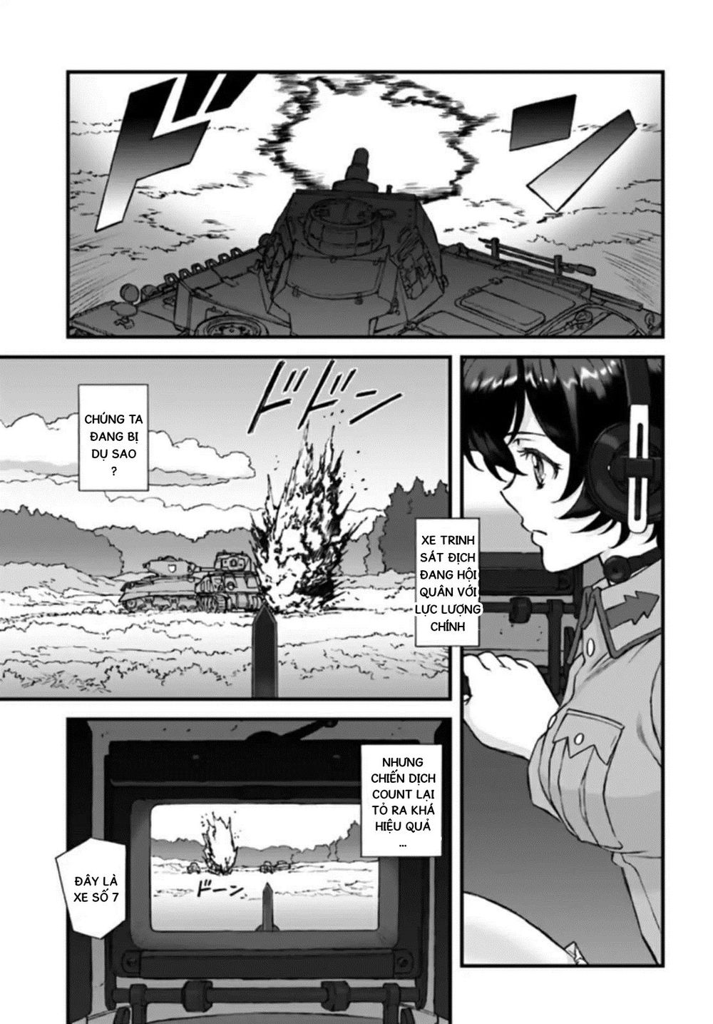 Girls Und Panzer: The Fir Tree And The Iron-Winged Witch Chương 3 Page 7