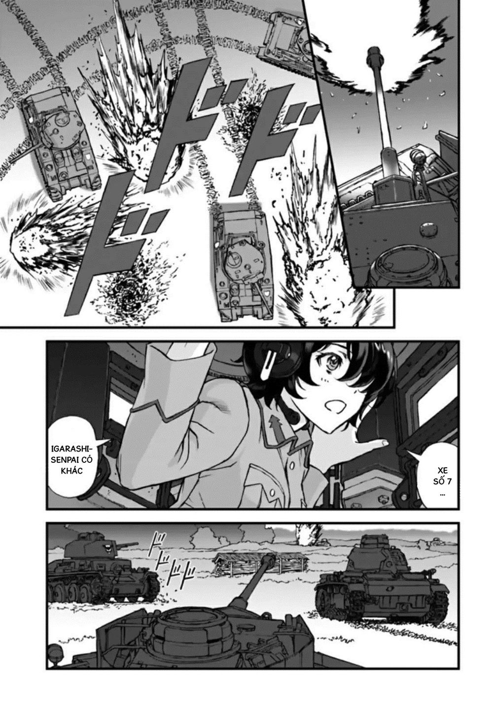 Girls Und Panzer: The Fir Tree And The Iron-Winged Witch Chương 3 Page 9