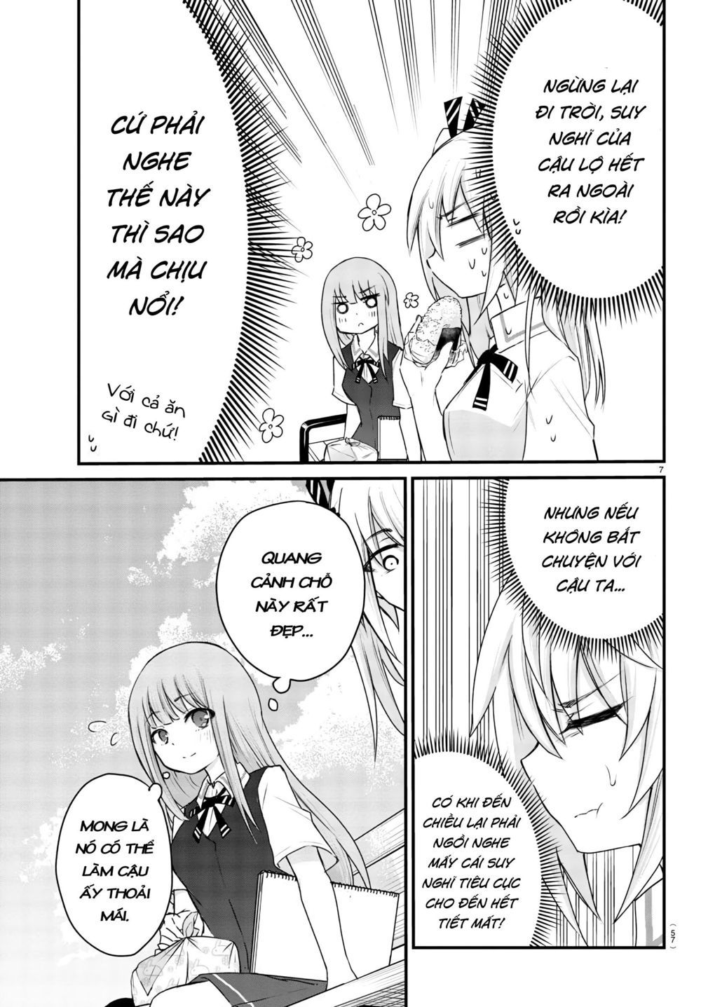 Koe Ga Dasenai Shoujo Wa "Kanojo Ga Yasashisugiru" To Omotte Iru Chương 5 Page 7