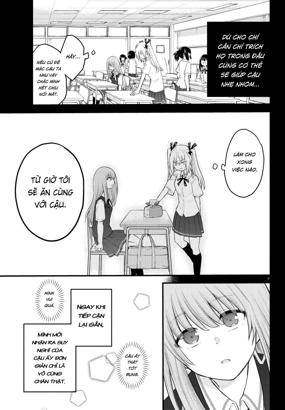 Koe Ga Dasenai Shoujo Wa "Kanojo Ga Yasashisugiru" To Omotte Iru Chương 6 Page 8