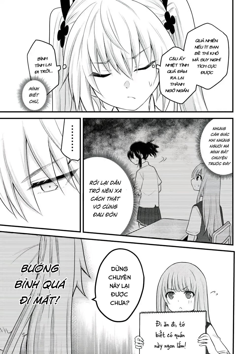 Koe Ga Dasenai Shoujo Wa "Kanojo Ga Yasashisugiru" To Omotte Iru Chương 8 Page 6