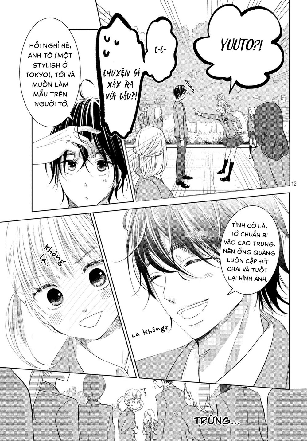 Ashita Naisho No Kiss Shiyou Chương 1 Page 14