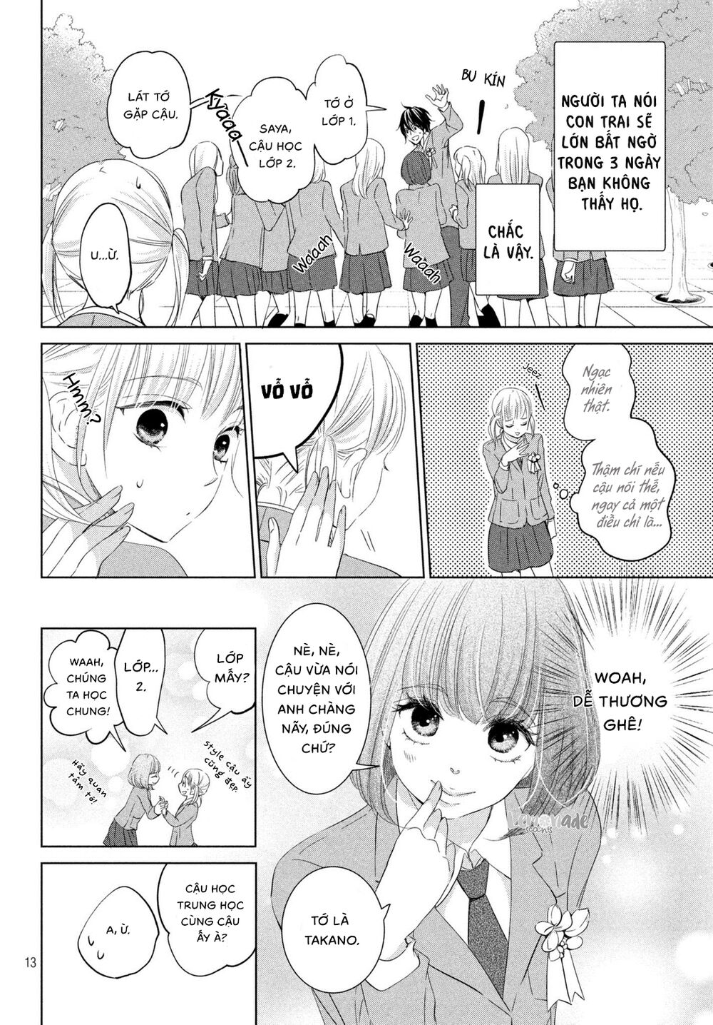 Ashita Naisho No Kiss Shiyou Chương 1 Page 15