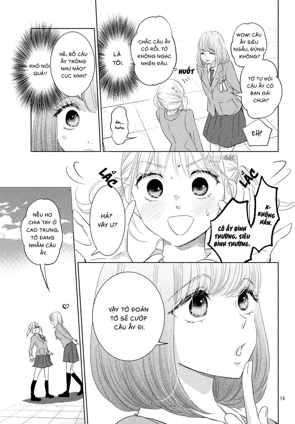 Ashita Naisho No Kiss Shiyou Chương 1 Page 16