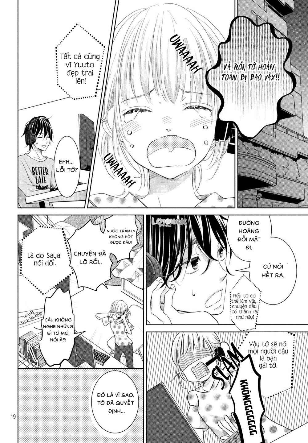 Ashita Naisho No Kiss Shiyou Chương 1 Page 21