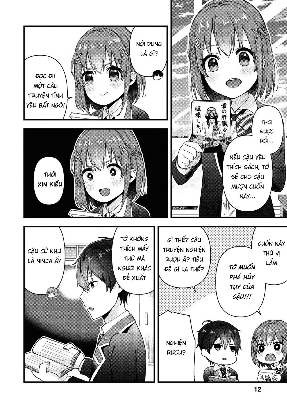 Tonari No Seki Ni Natta Bishoujo Ga Horesaseyou To Karakatte Kuru Ga Itsunomanika Kaeriuchi Ni Shite Chương 1 Page 12