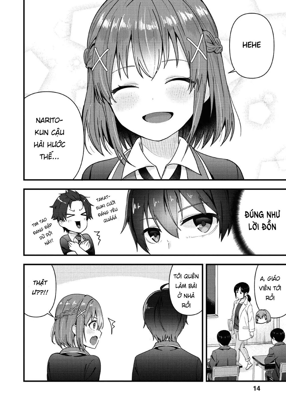 Tonari No Seki Ni Natta Bishoujo Ga Horesaseyou To Karakatte Kuru Ga Itsunomanika Kaeriuchi Ni Shite Chương 1 Page 14