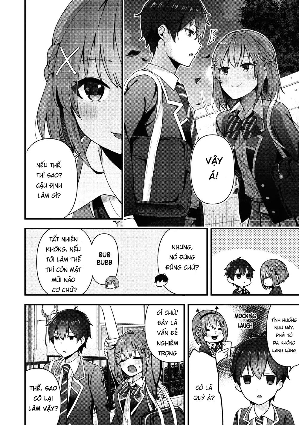 Tonari No Seki Ni Natta Bishoujo Ga Horesaseyou To Karakatte Kuru Ga Itsunomanika Kaeriuchi Ni Shite Chương 1 Page 28