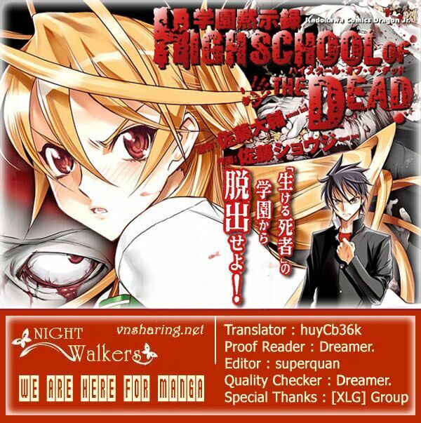 Highschool Of The Dead Chương 28 Page 1