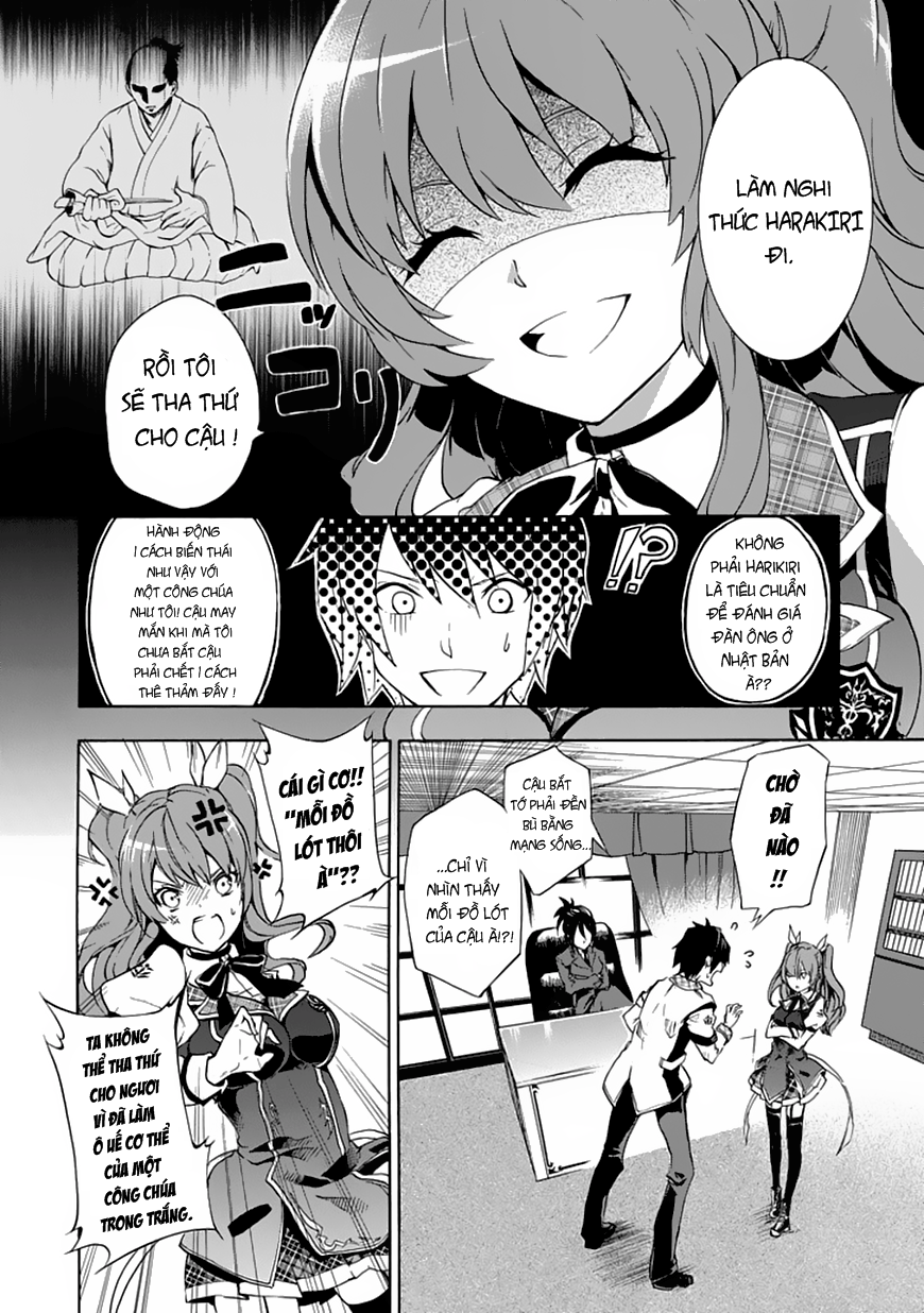 Rakudai Kishi No Eiyuutan Chương 1 Page 10