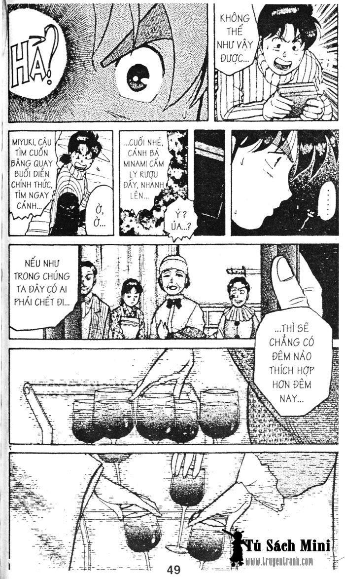 Thám Tử Kindaichi Chương 42.1 Page 8