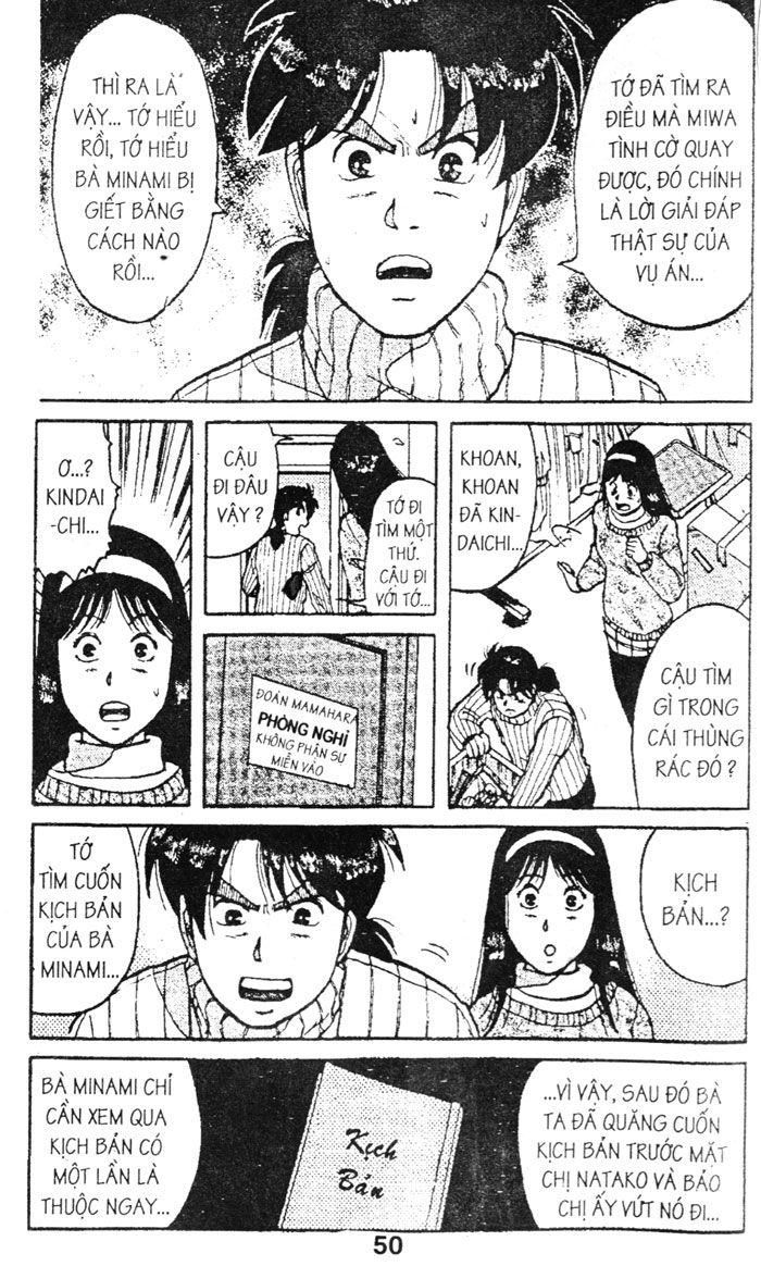 Thám Tử Kindaichi Chương 42.1 Page 9