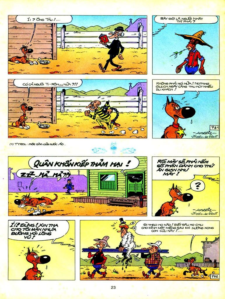 Lucky Luke Chương 83 Page 22