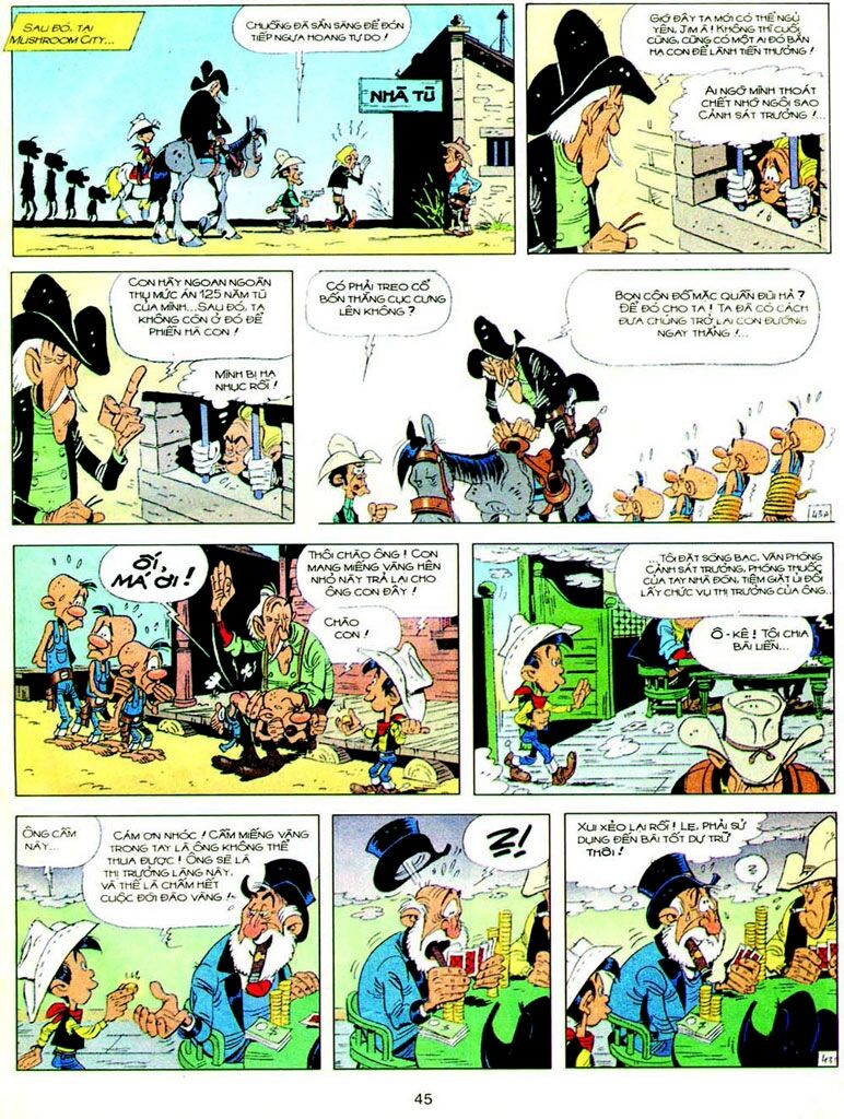 Lucky Luke Chương 84 Page 44