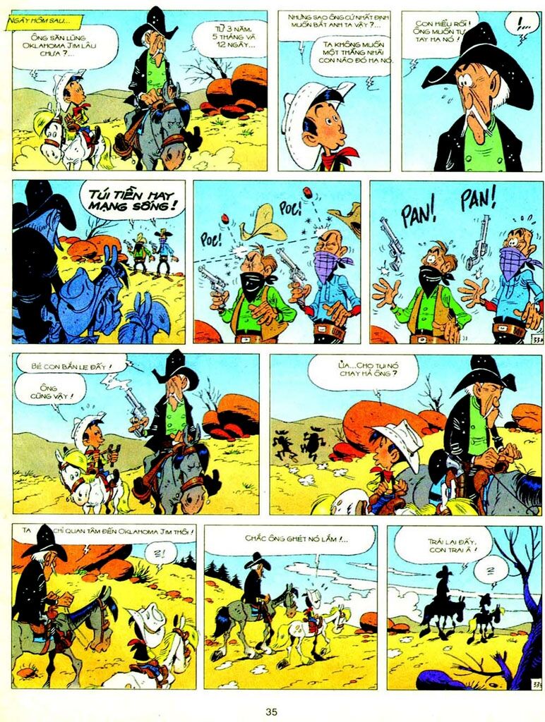 Lucky Luke Chương 84 Page 34