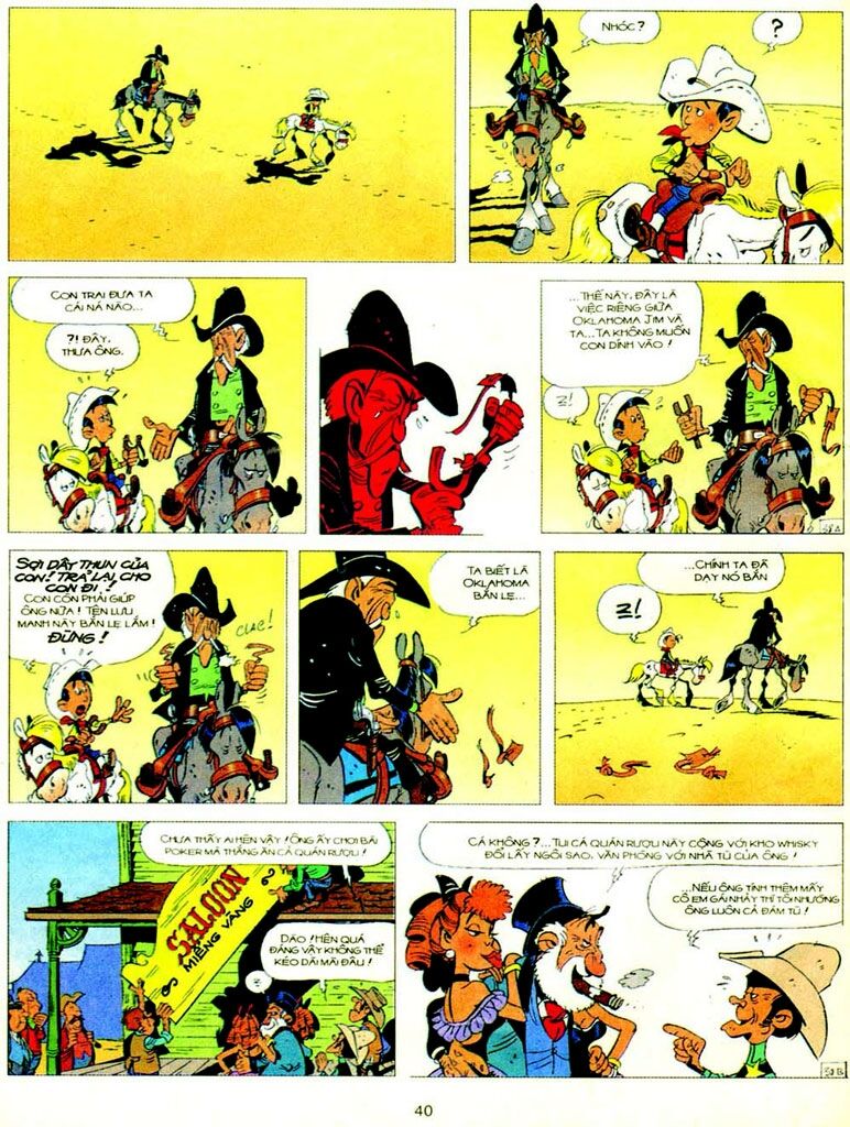 Lucky Luke Chương 84 Page 39