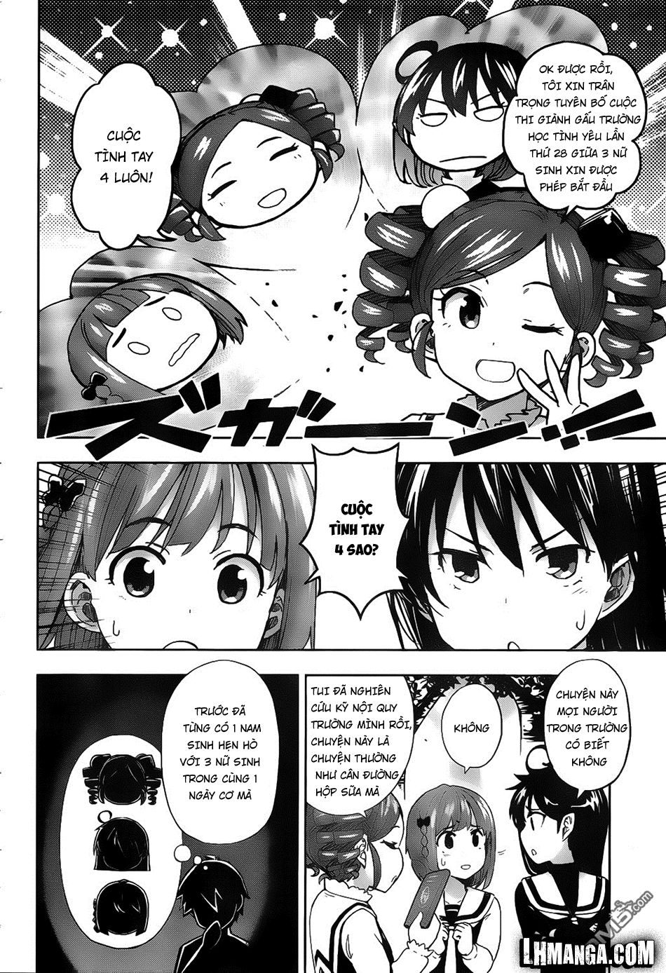 2-Nen G-Gumi Sensaka Chiharu Kareshi Boshuuchuu Chương 7 Page 4