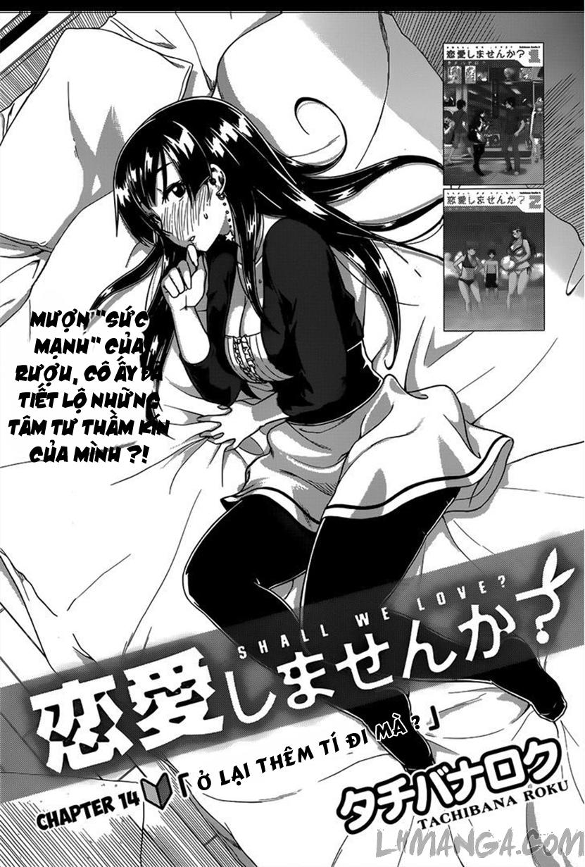 Renai Shimasen Ka? Chương 14 Page 1