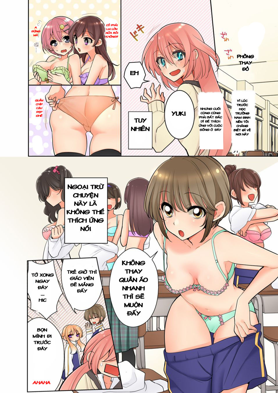 Watashi Wa…yuri No Hana Chương 4 Page 5