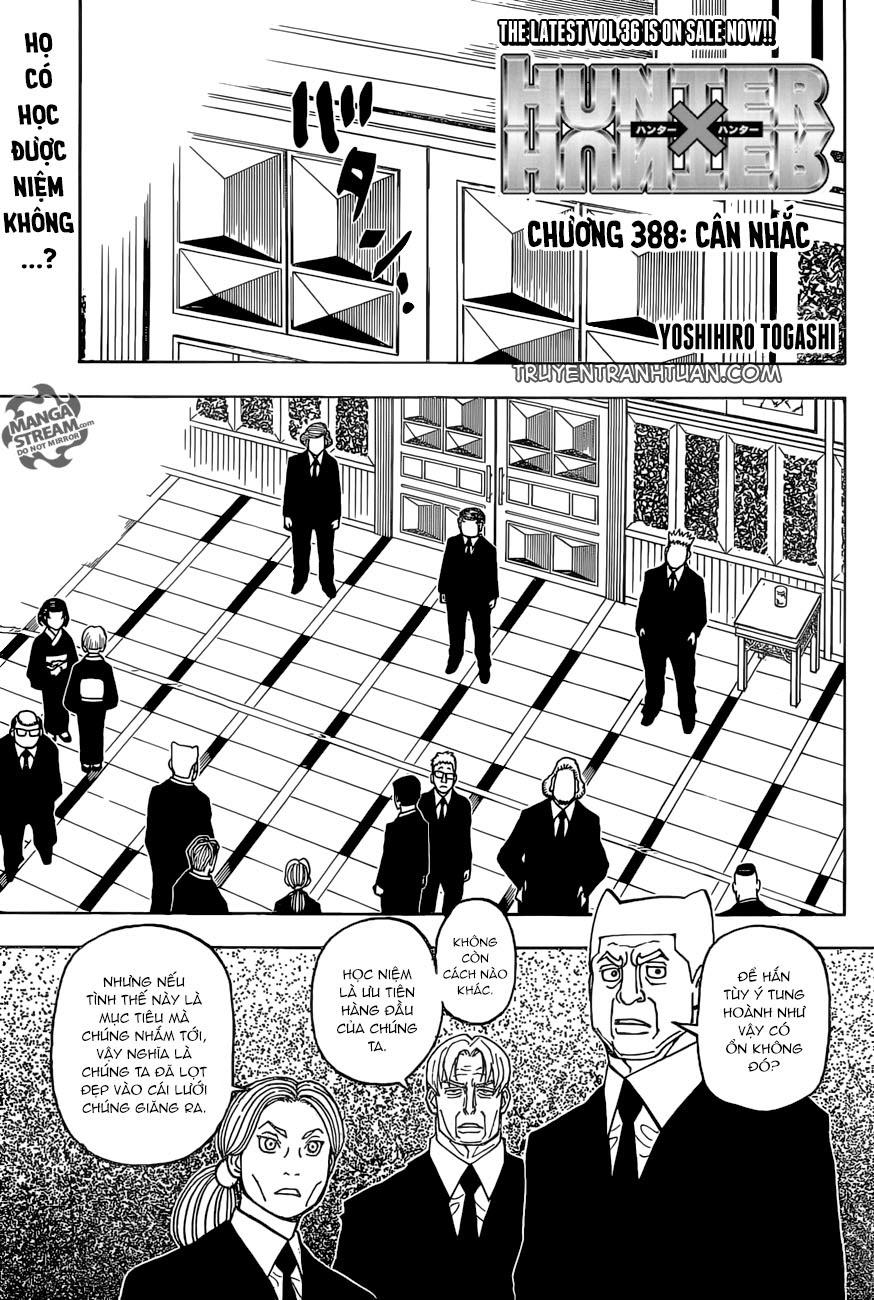 Hunter X Hunter Chương 388 Page 2