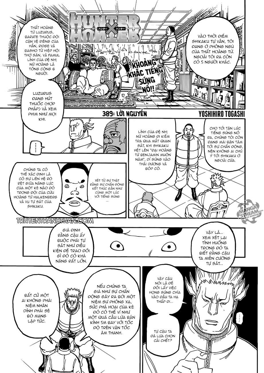 Hunter X Hunter Chương 389 Page 2