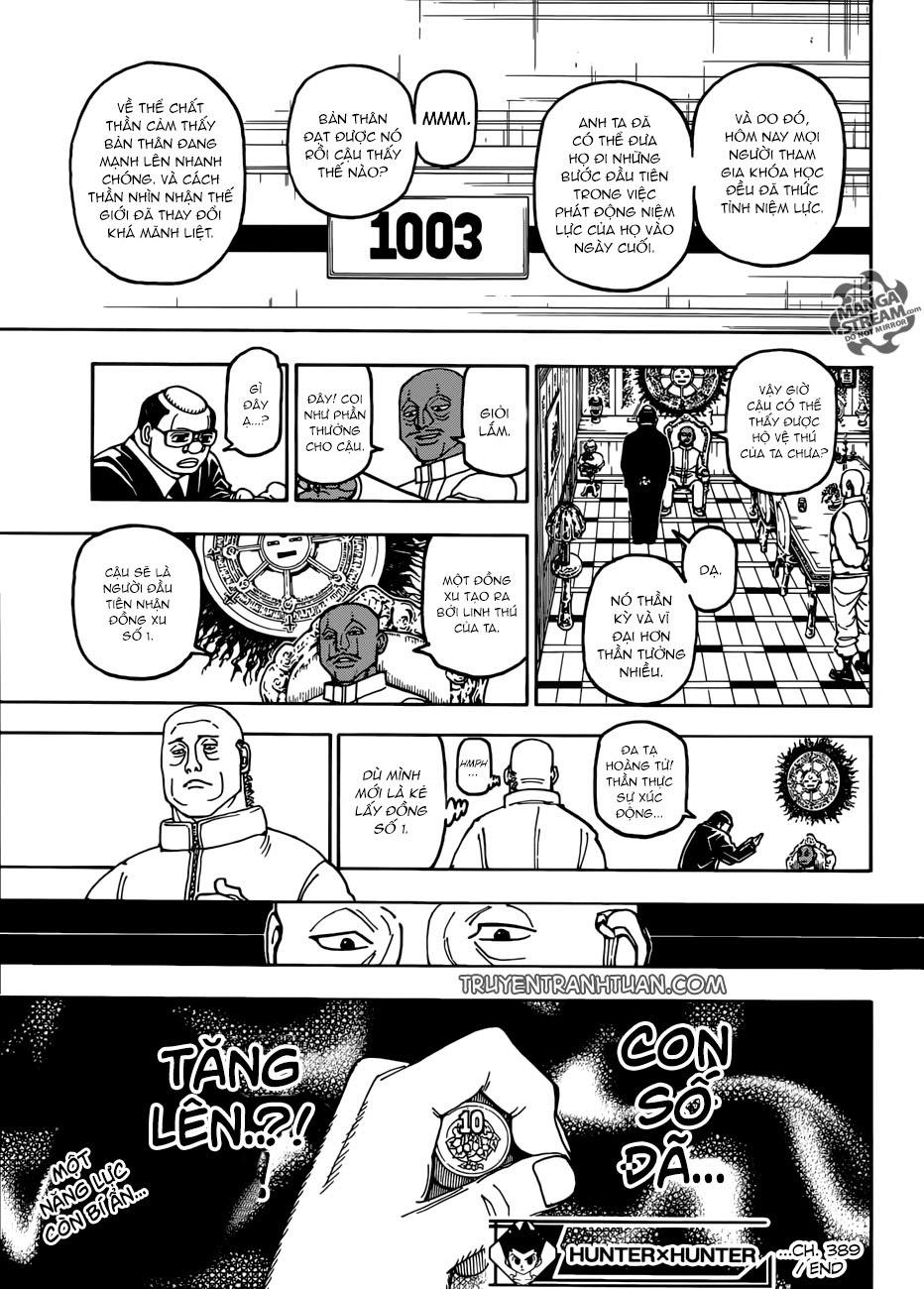 Hunter X Hunter Chương 389 Page 20