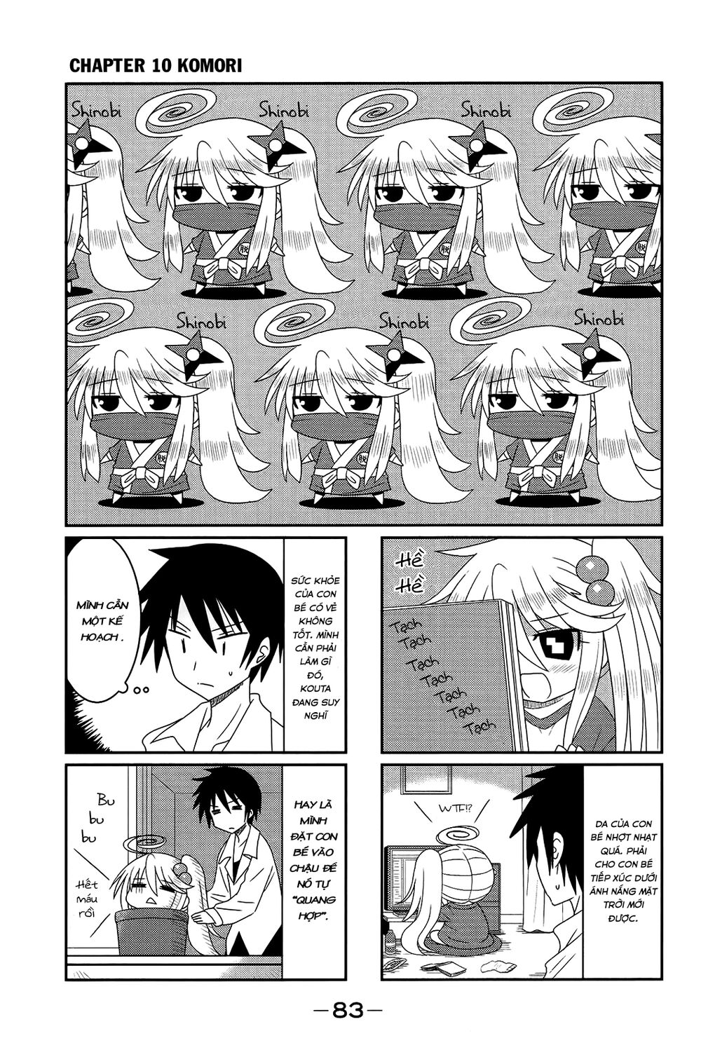 Komori-Chan Wa Yaruki O Dase Chương 10 Page 2