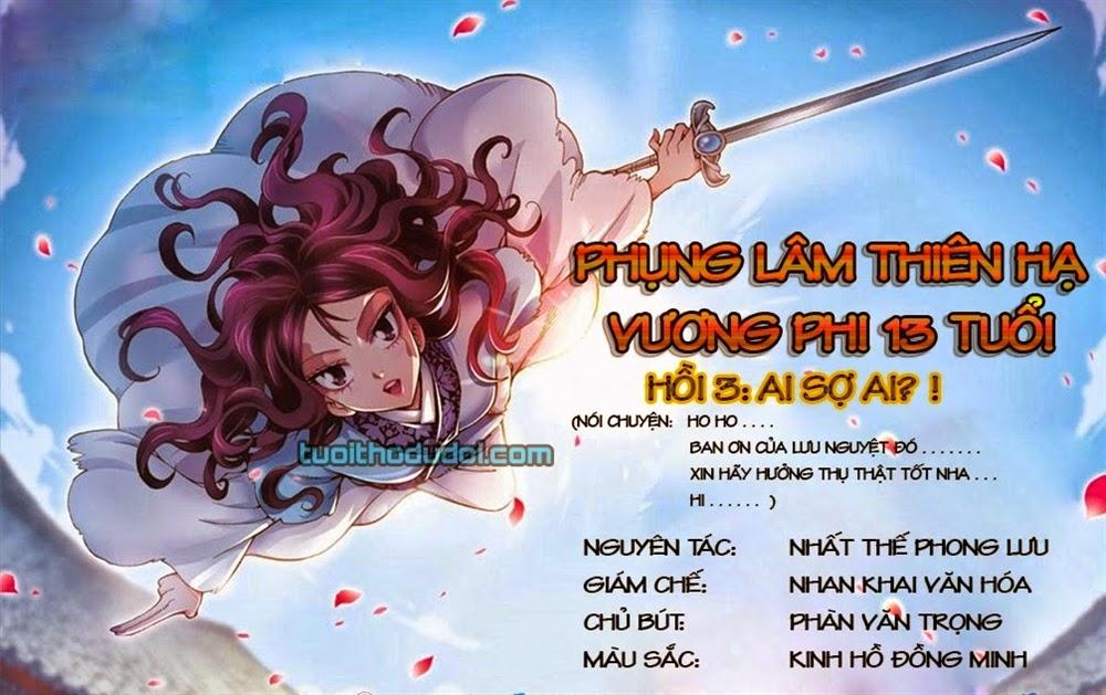 Phụng Lâm Thiên Hạ Vương Phi 13 Tuổi Chương 3 Page 1