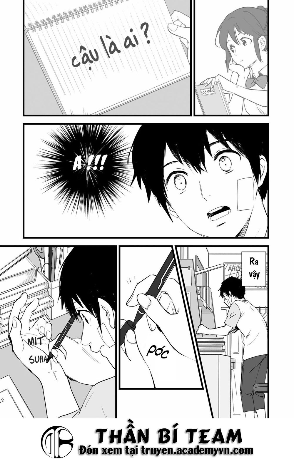 Your Name – Tên Bạn Là Gì? Chương 2 Page 36