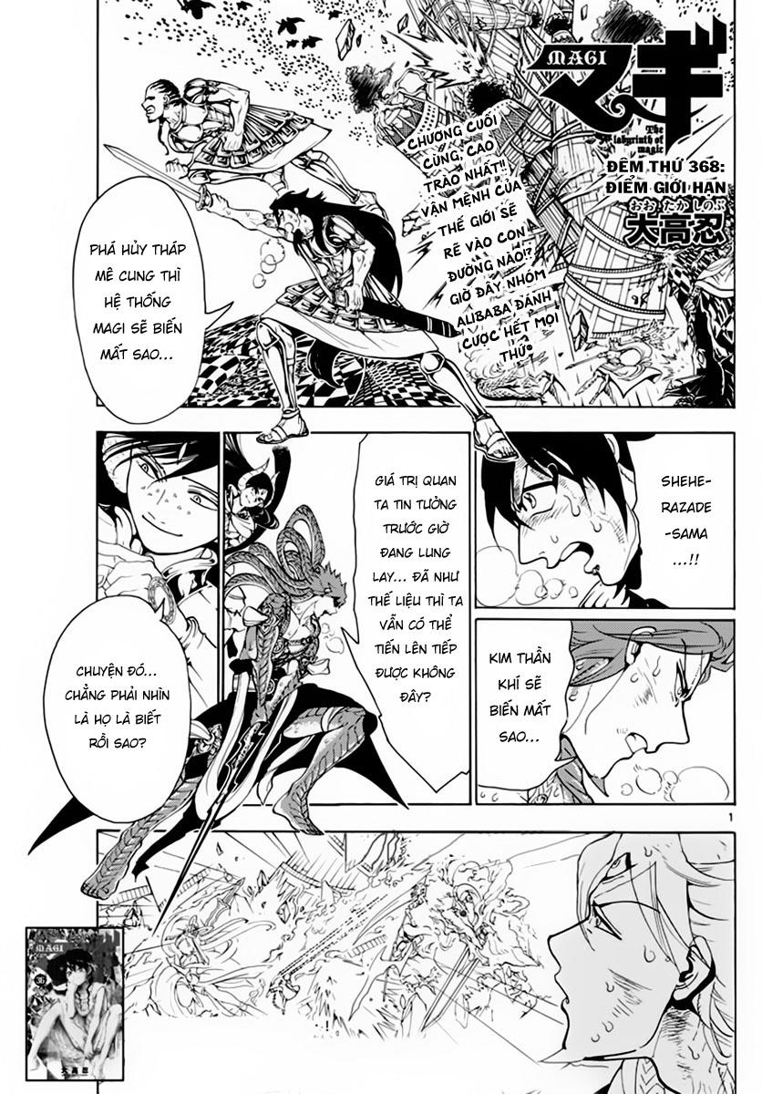 Magi: Bậc Thầy Pháp Thuật Chương 368 Page 3