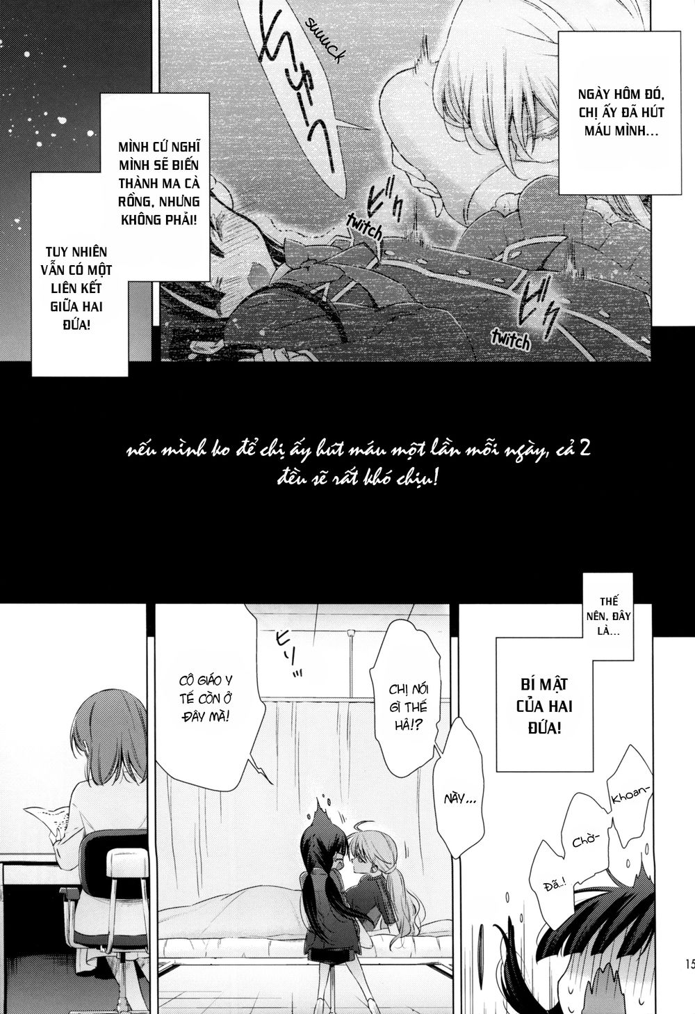 Kyuuketsuki-Chan To Kouhai-Chan Chương 7.5 Page 29