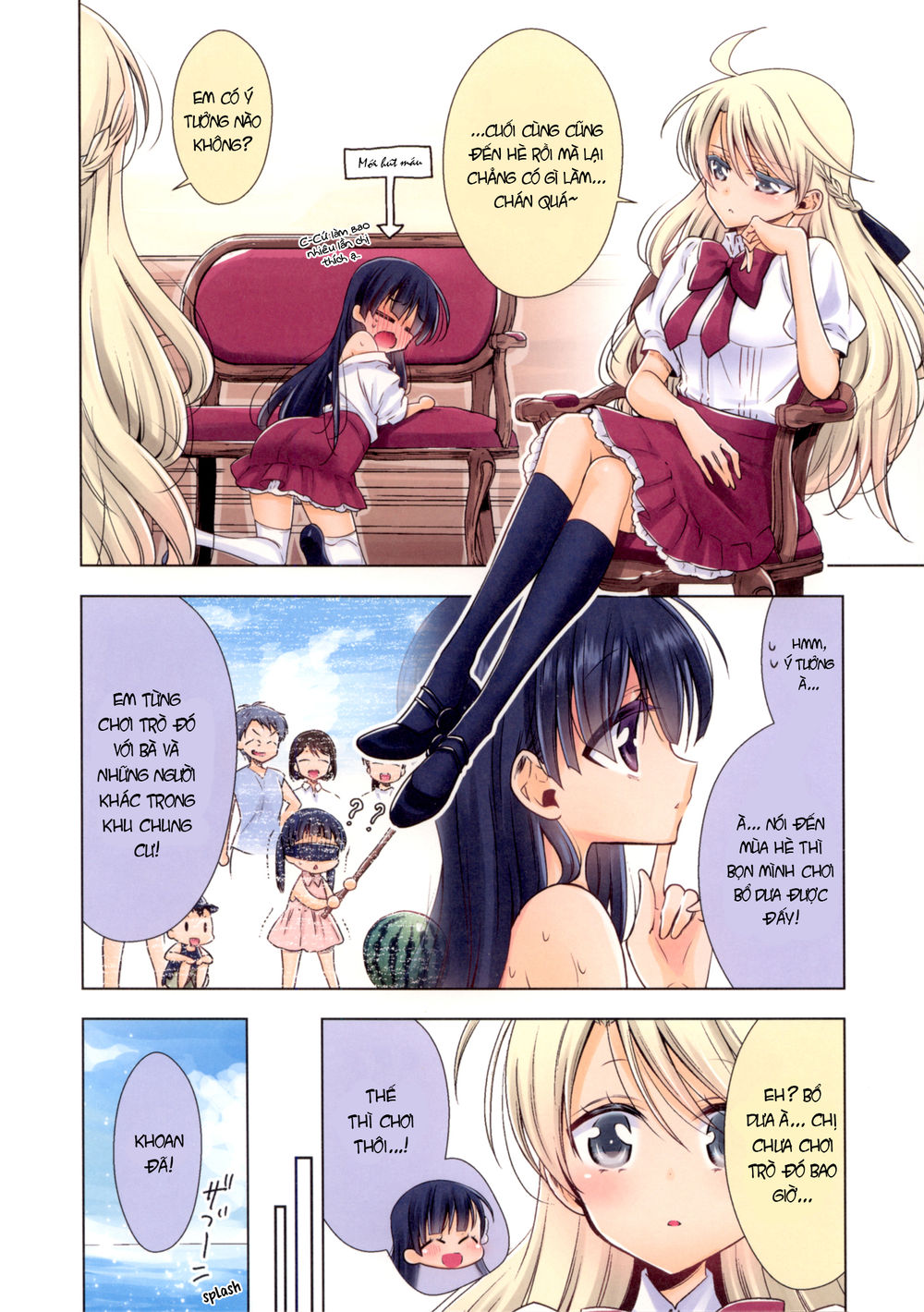 Kyuuketsuki-Chan To Kouhai-Chan Chương 7.5 Page 45