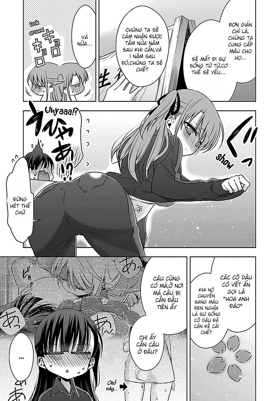 Kyuuketsuki-Chan To Kouhai-Chan Chương 9 Page 10