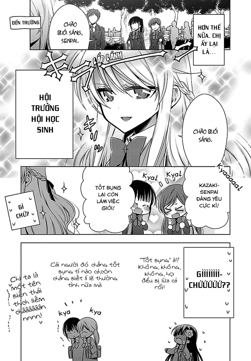 Kyuuketsuki-Chan To Kouhai-Chan Chương 2 Page 4