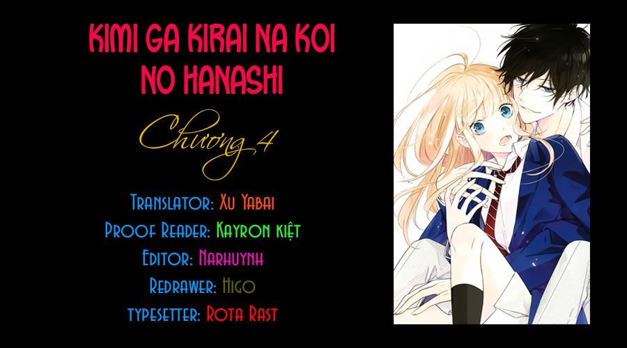 Kimi Ga Kirai Na Koi No Hanashi Chương 4 Page 3