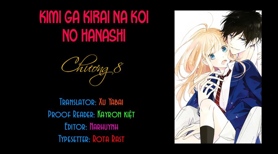 Kimi Ga Kirai Na Koi No Hanashi Chương 8 Page 3