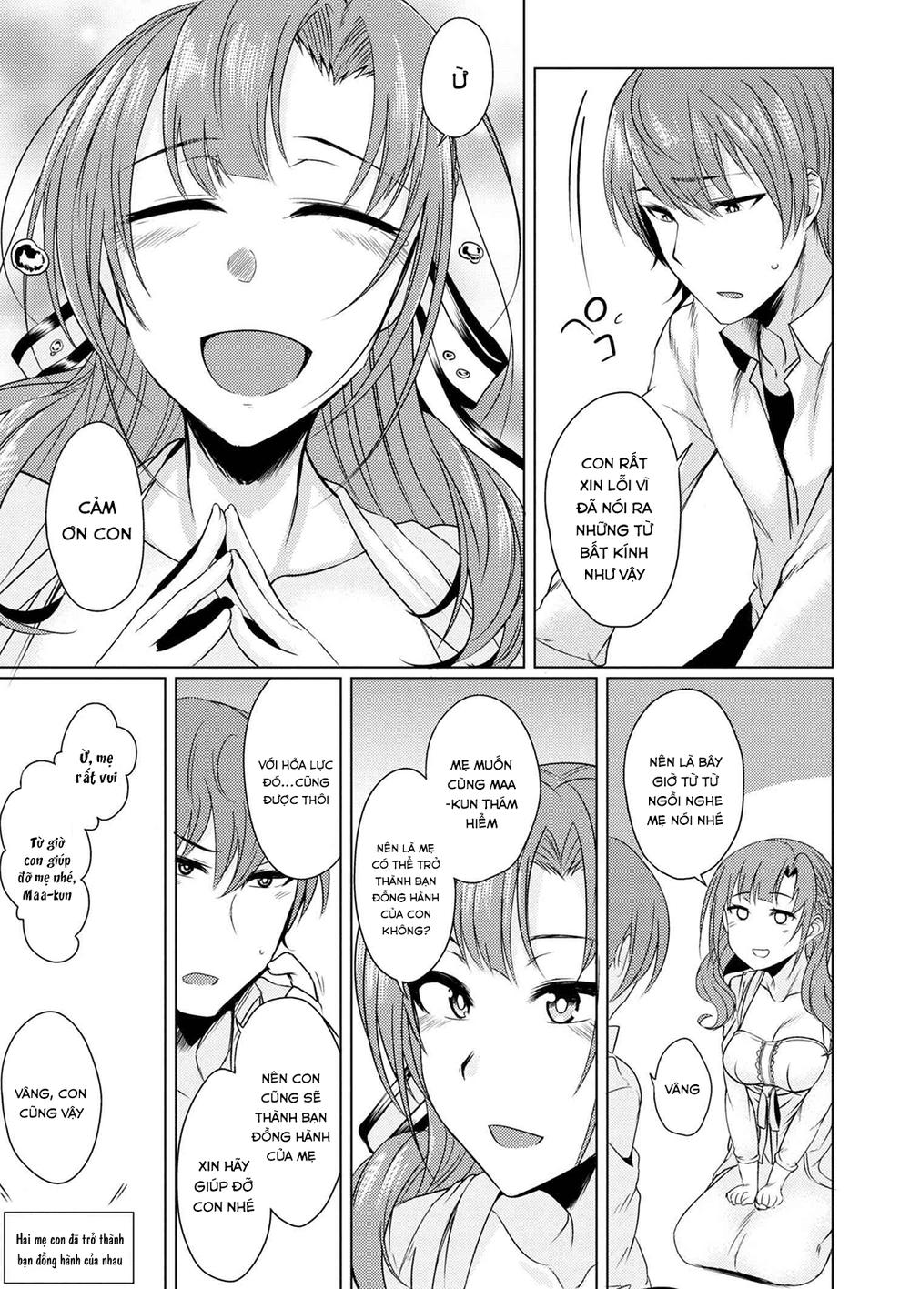 Tsuujou Kougeki Ga Zentai Kougeki De Ni-Kai Kougeki No Okaasan Wa Sukidesu Ka? Chương 4 Page 15