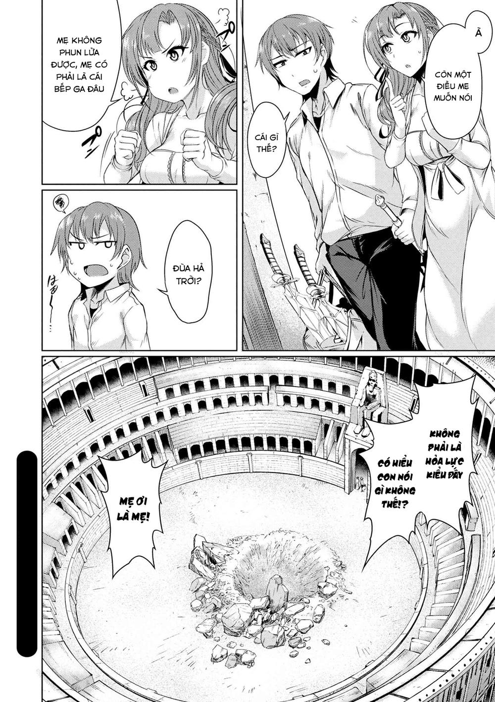 Tsuujou Kougeki Ga Zentai Kougeki De Ni-Kai Kougeki No Okaasan Wa Sukidesu Ka? Chương 4 Page 16