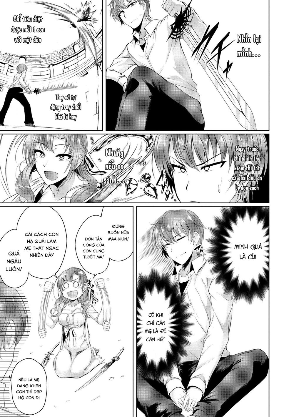 Tsuujou Kougeki Ga Zentai Kougeki De Ni-Kai Kougeki No Okaasan Wa Sukidesu Ka? Chương 4 Page 5